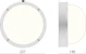 defa lighting Universal luminaire astro tc2x9w/830 white
