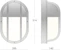 defa lighting Pinta-asennusvalaisin neptune 002vr hci-e/p35w va
