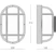 defa lighting Pinta-asennusvalaisin neptune 002r hci-e/p35w va