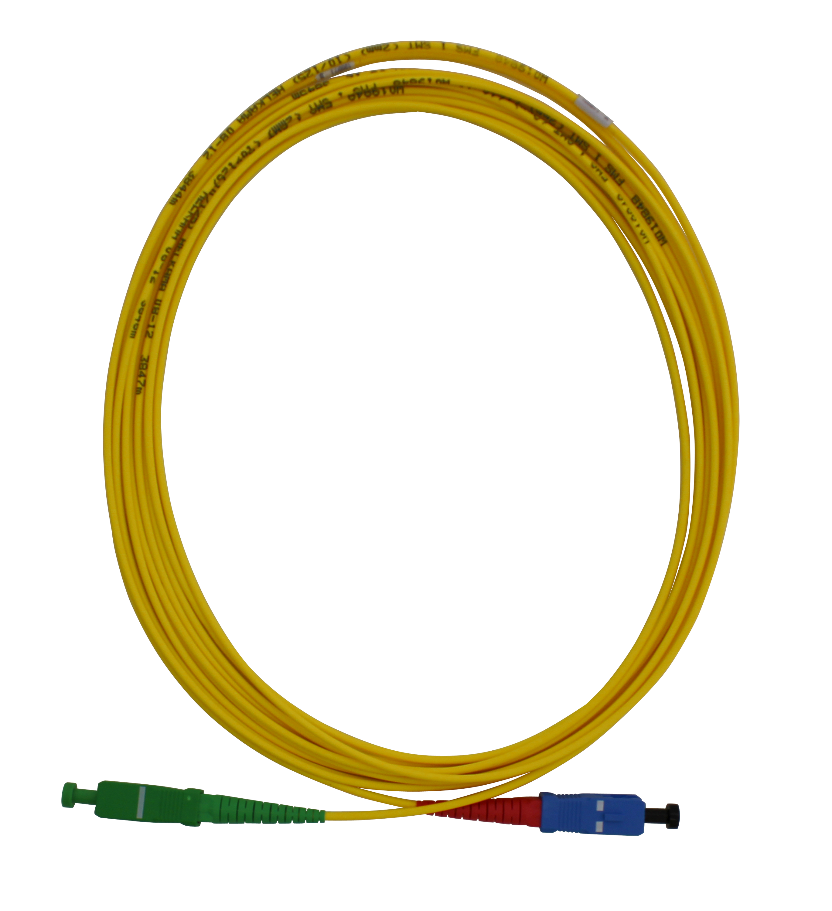 hexatronic Kytkentäkaapeli-kuitu sm sc-apc/sc-upc/1/4m (s)