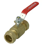 BALL VALVE ONNLINE DZR 22x22 COMPRESSION PN16