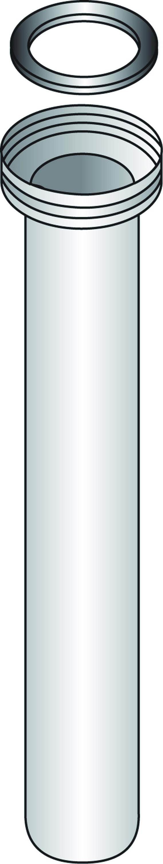onninen Vattenlås golvrör 1 1/4x660x32 in krom