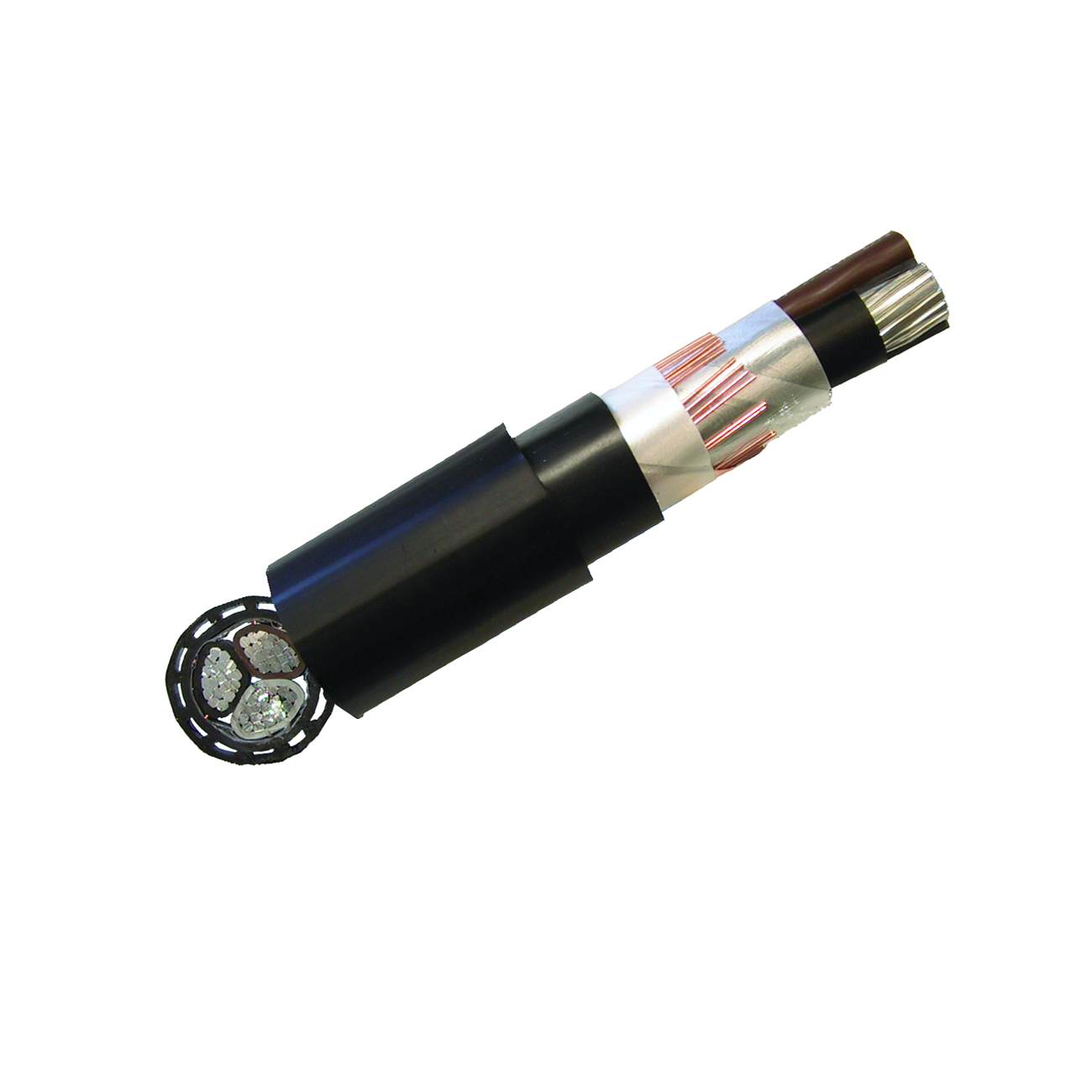 nexans Power cable 1 kv axcmk 3x95al+57 cu (duolex)
