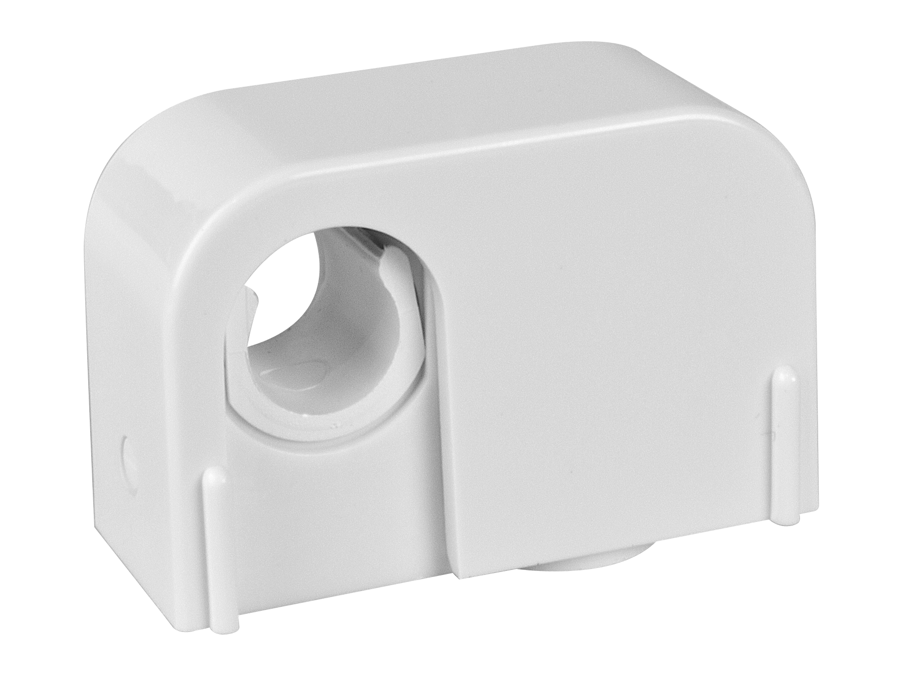 faluplast Tube clamp single snap 1-pipe 12-15 mm white 10pc