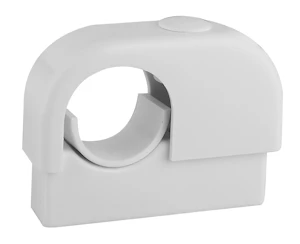 faluplast Tube clamp single 1-pipe 22-28 mm white 10pc