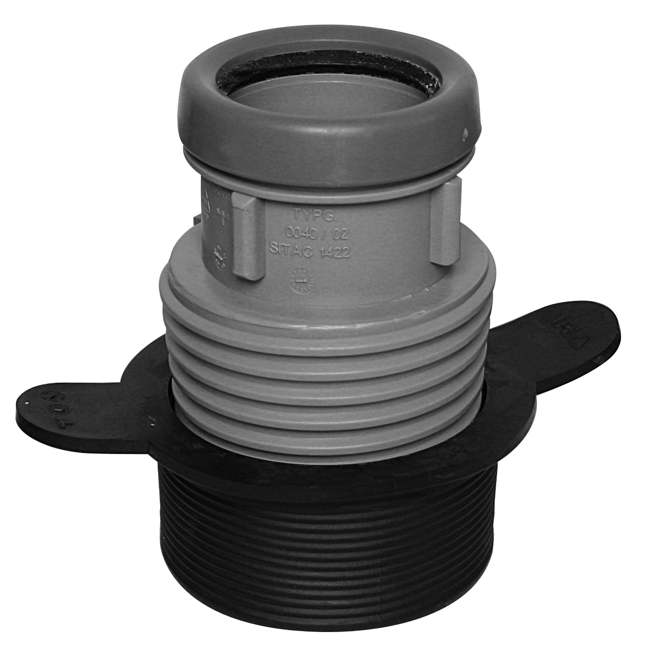EXPANDING COUPLING FALUPLAST 50mm PVC/PP-VALUR. 80-87mm