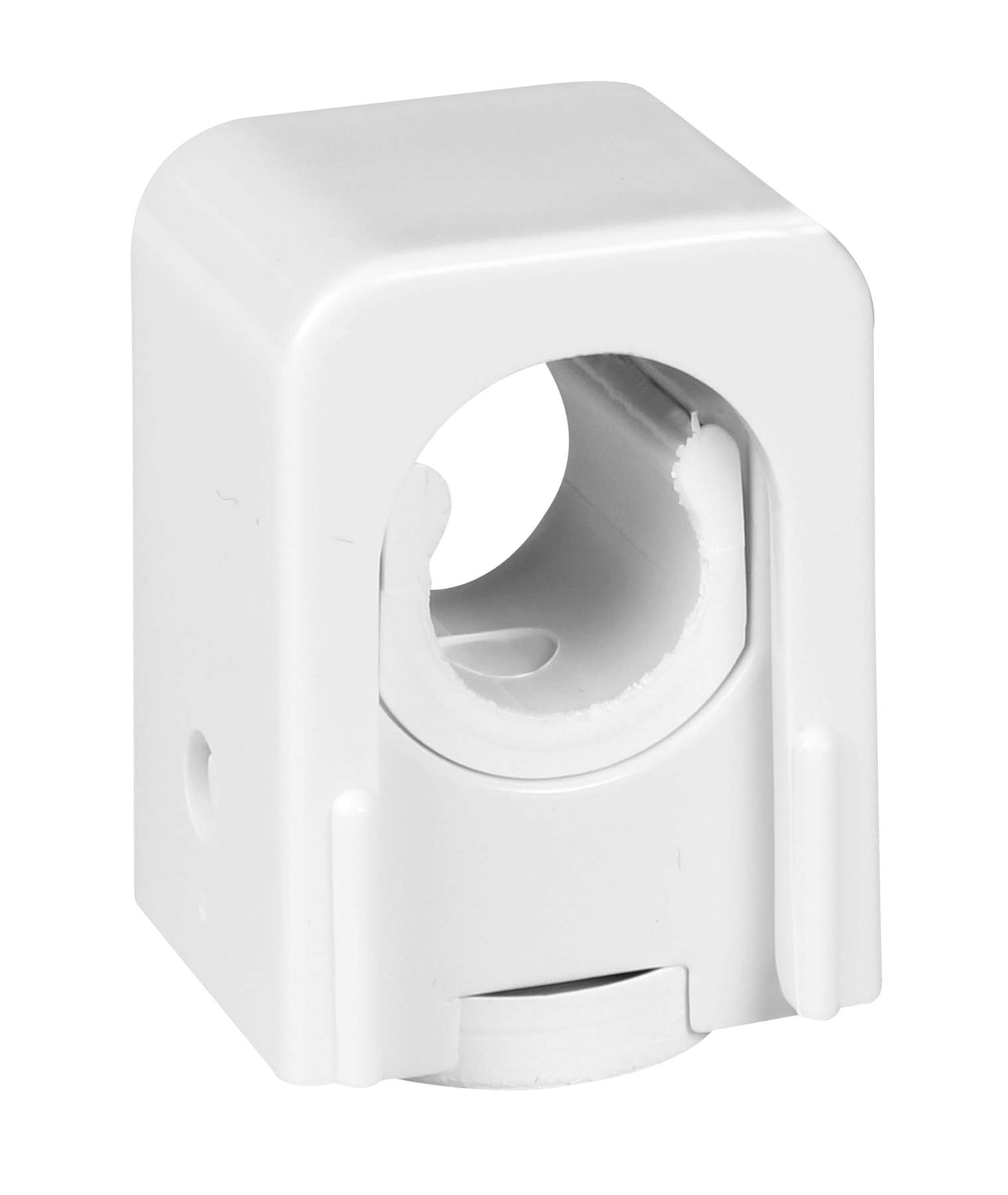 faluplast Rörklamma 12/15mm vit minisnap