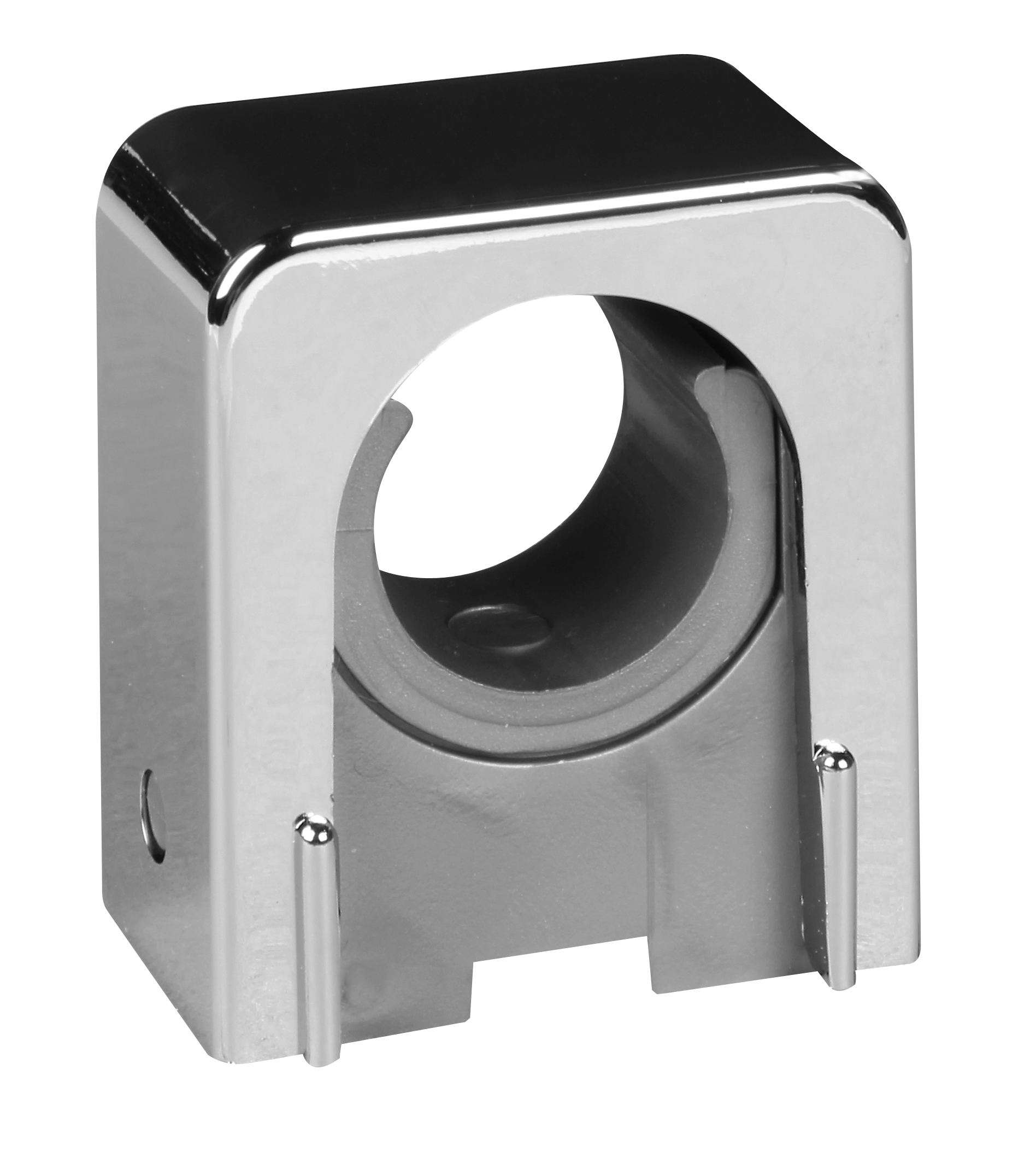 faluplast Pipe clip 18/22mm chrom.minisnap 10pcs