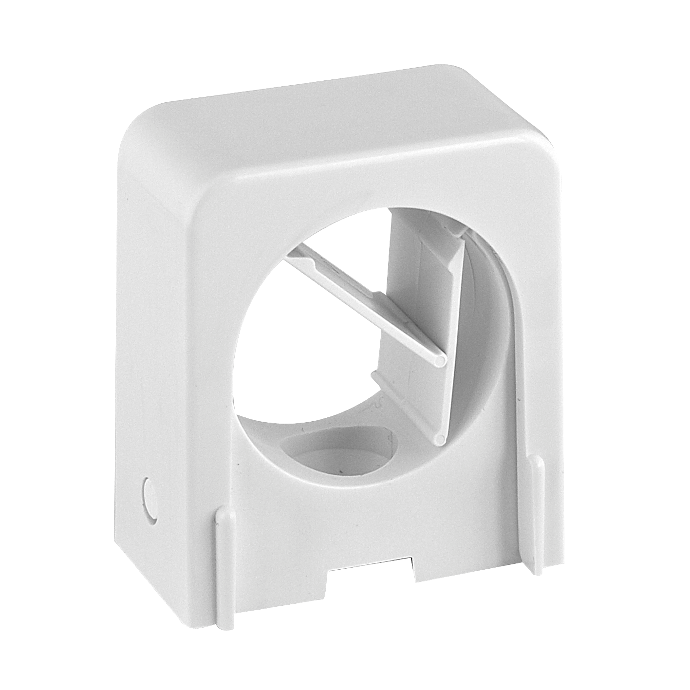 faluplast Rörklämma 1-rör snap faluplast 25/28mm mini vit komp/cu a=33