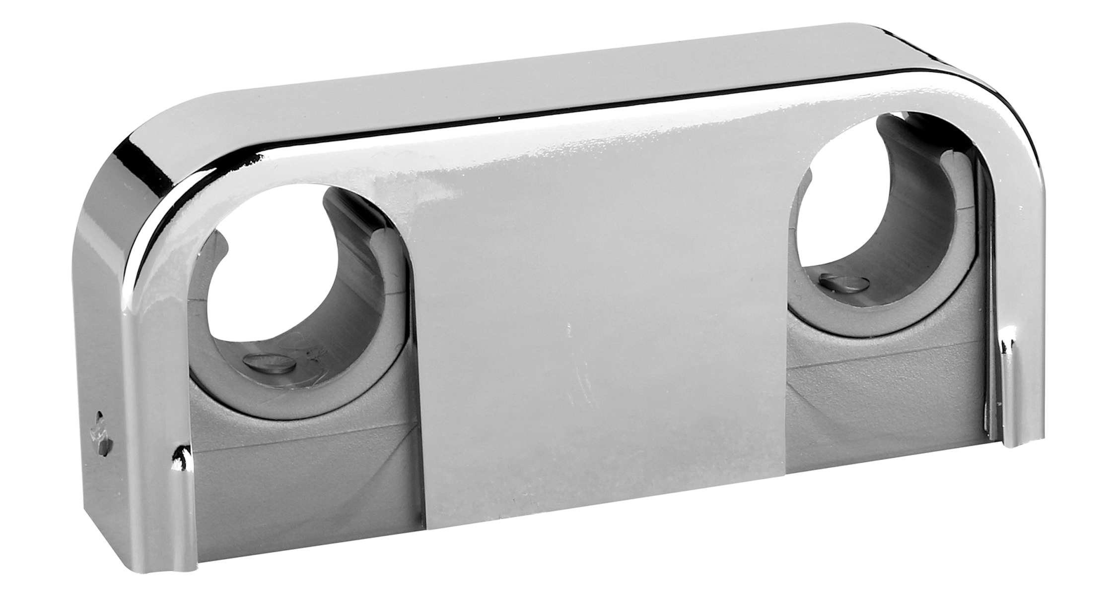 faluplast Putkipidin 2-os faluplast 18/22mm kromi 60 c/c a=90