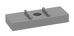 DISTANCE BLOCK FALUPLAST FOR 50MM CLAMP GREY