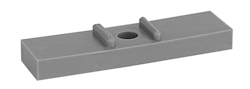 DISTANCE BLOCK FALUPLAST FOR 75MM CLAMP GREY