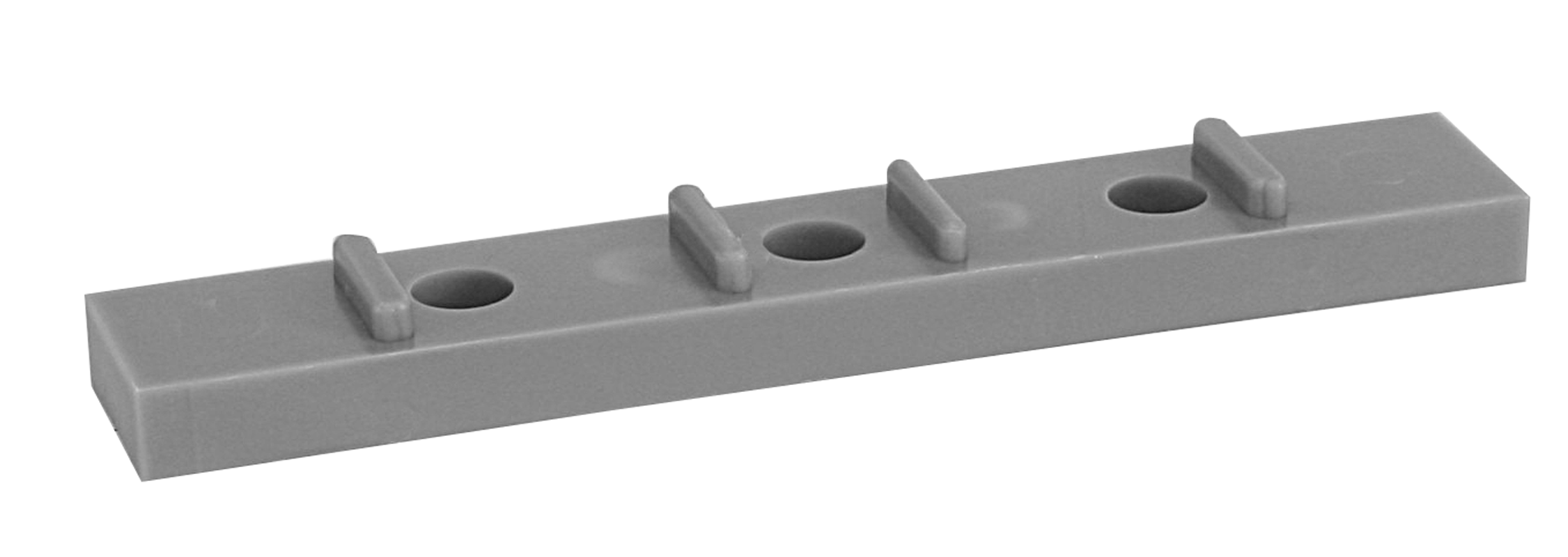 SPACER BLOCK FALUPLAST 110mm CLAMP GREY