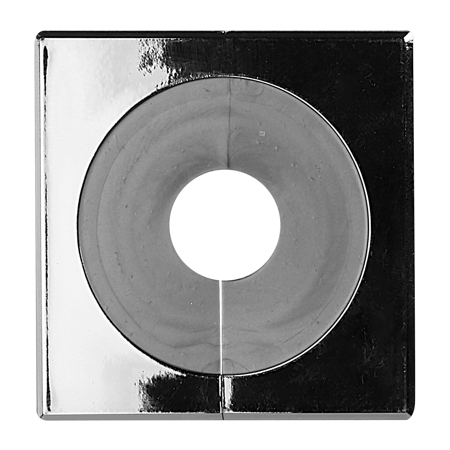 faluplast Cover plate 18-28mm chrom.1-part opening