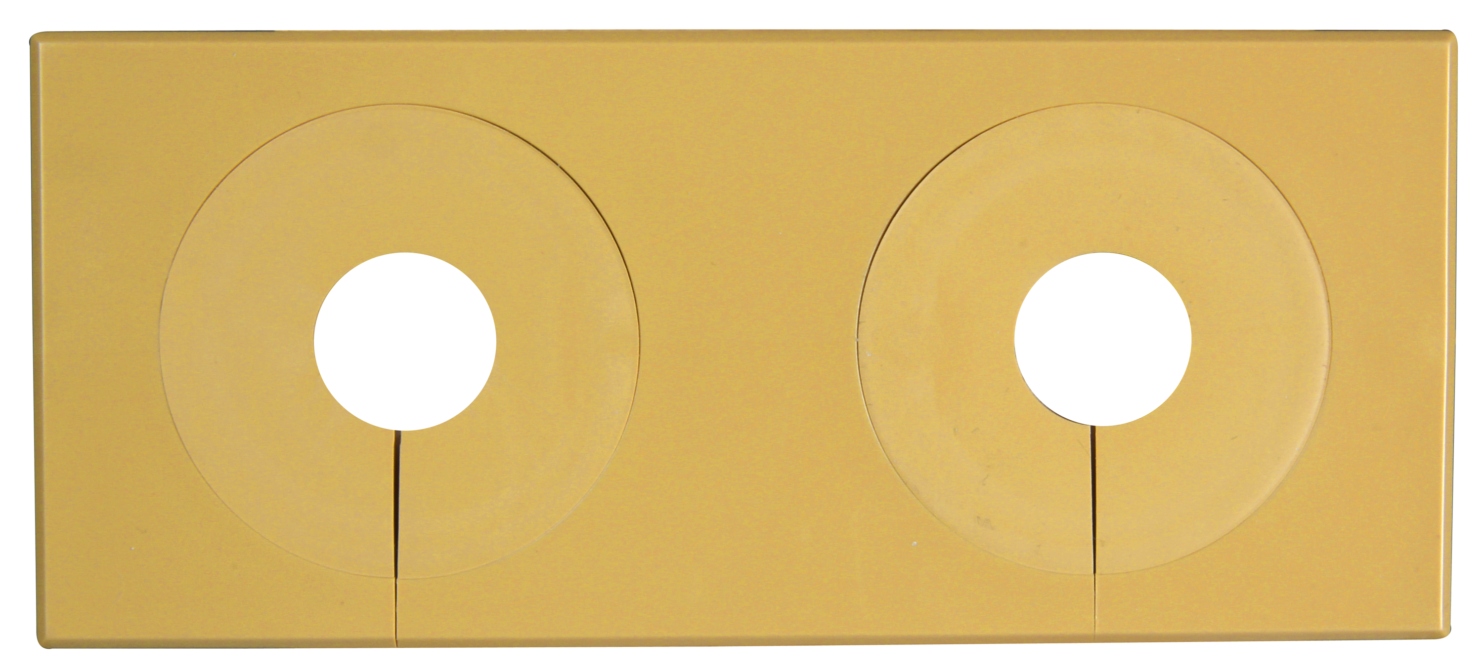 faluplast Täckbricka 18-28mm brun 2-del  60 c/c