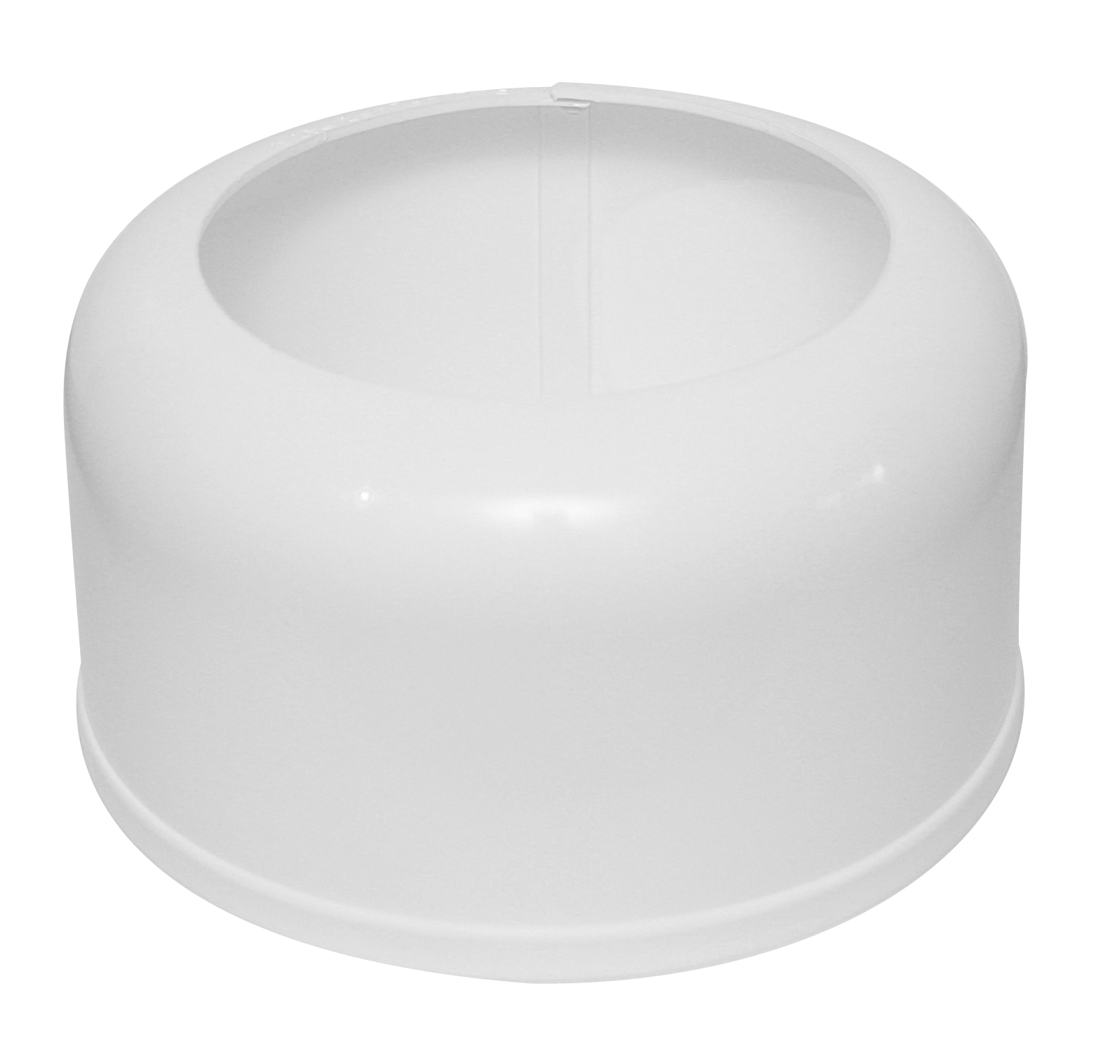 COVER FLANGE FALUPLAST 107x90x150mm WC-JOINT WHITE