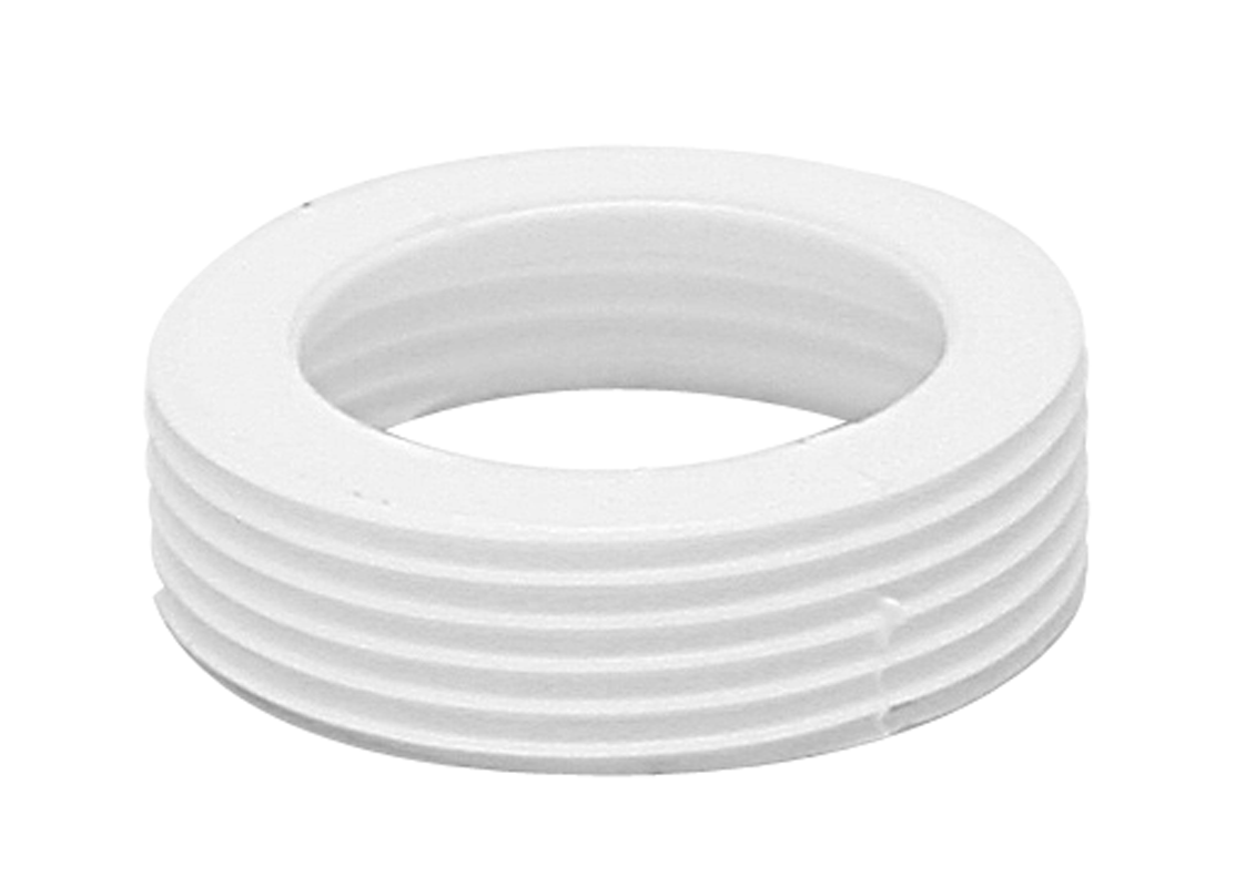 THREADED COUPLING FALUPLAST 1 1/2-1 1/4 M/F WHITE