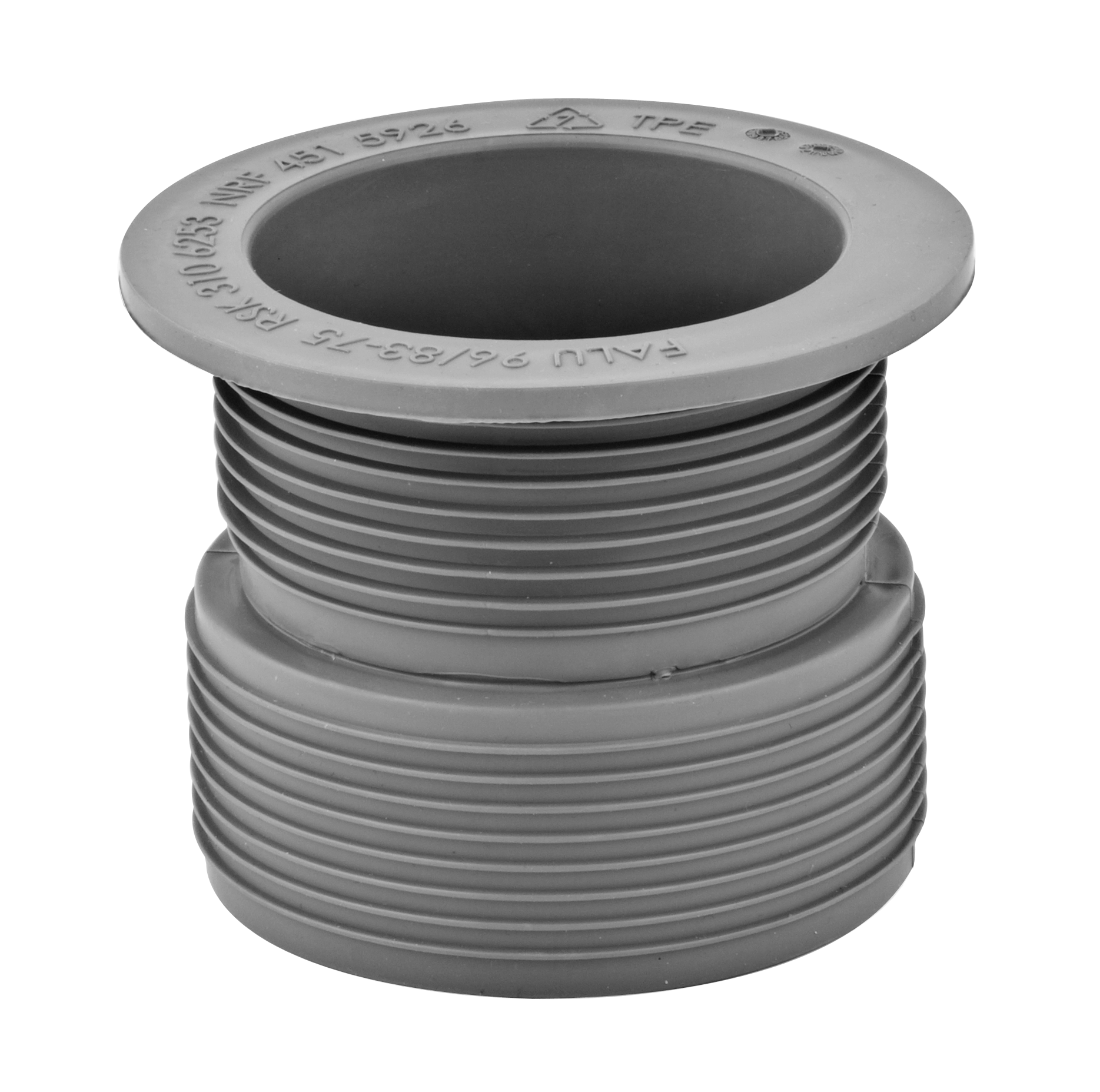 TPE-RUBBER UNION FALUPLAST 96/83-75