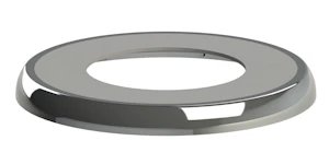 faluplast Peitelevy faluplast 28-38mm 1-os pyöreä kromi