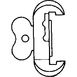 onninen Claw coupling brass cap