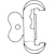 onninen Claw coupling brass cap