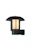 konstsmide Wall lamp heimdal, black 401-752