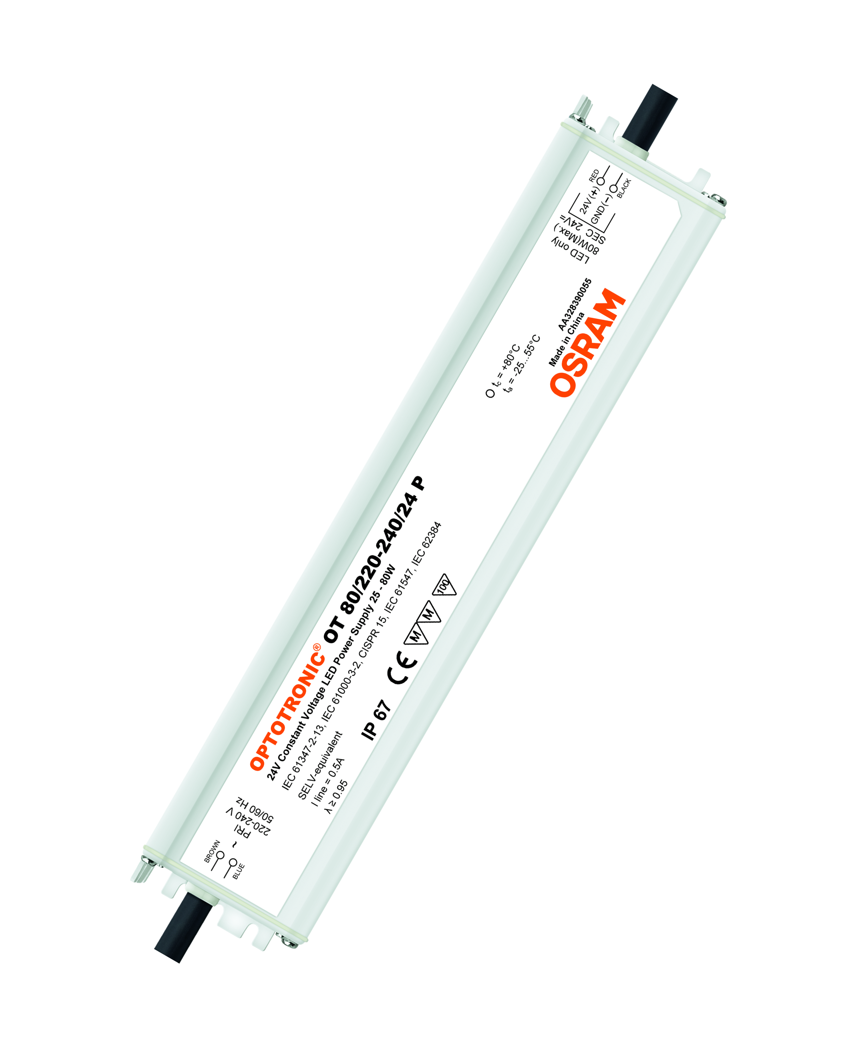 osram Elektroniskt driftdon ot 80/220-240/24 p
