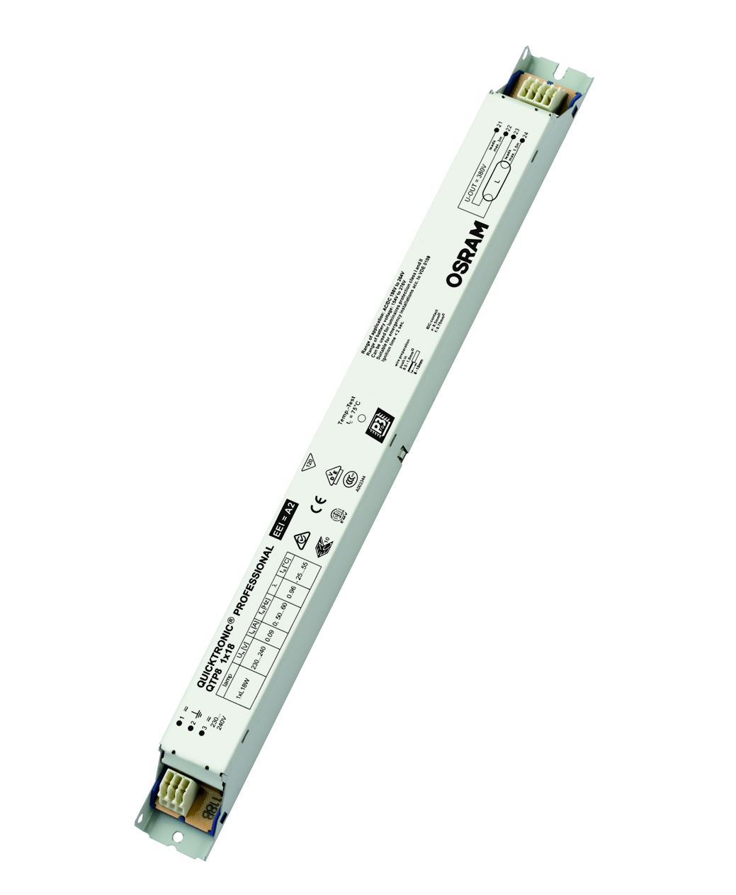 osram Elektronisk reaktor qtp8 1x18 230-240v