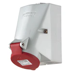 WALL MOUNTED RECEPTACLE 1557 32A5P 6H400V - IP44