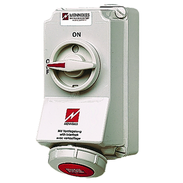 mennekes Vägguttag duo 5608 32a5p 6h400v - ip67