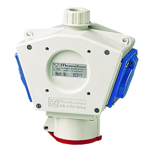 mennekes Haaroitin mennekes 92915 16a 400v 16a/2xschu