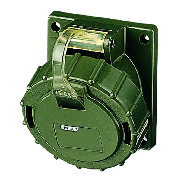 PANEL MOUNTED RECEPTACLES 24640 16A5P6H400V IP67