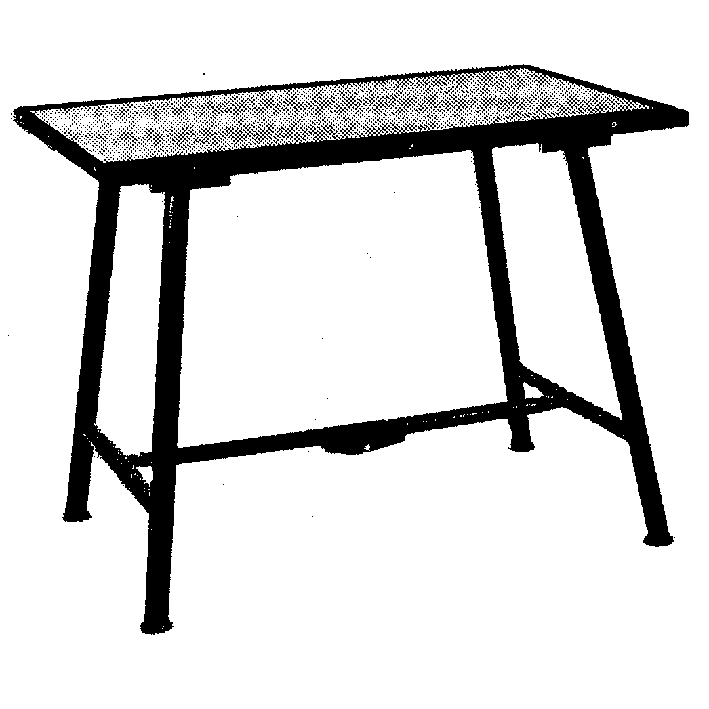 ridgid 1400-arbetsbänk 15841 107x62cm arbets bänk 914.1300