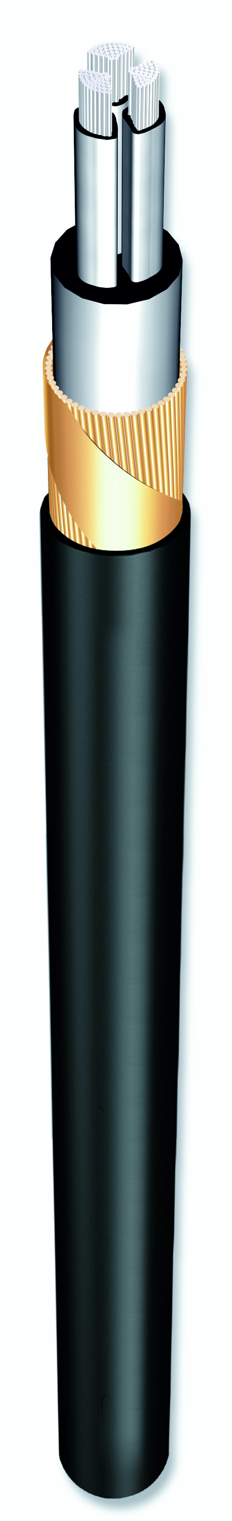 tele-fonika kable Aluminium power cable amcmk 4x25al+16cu k14/1000