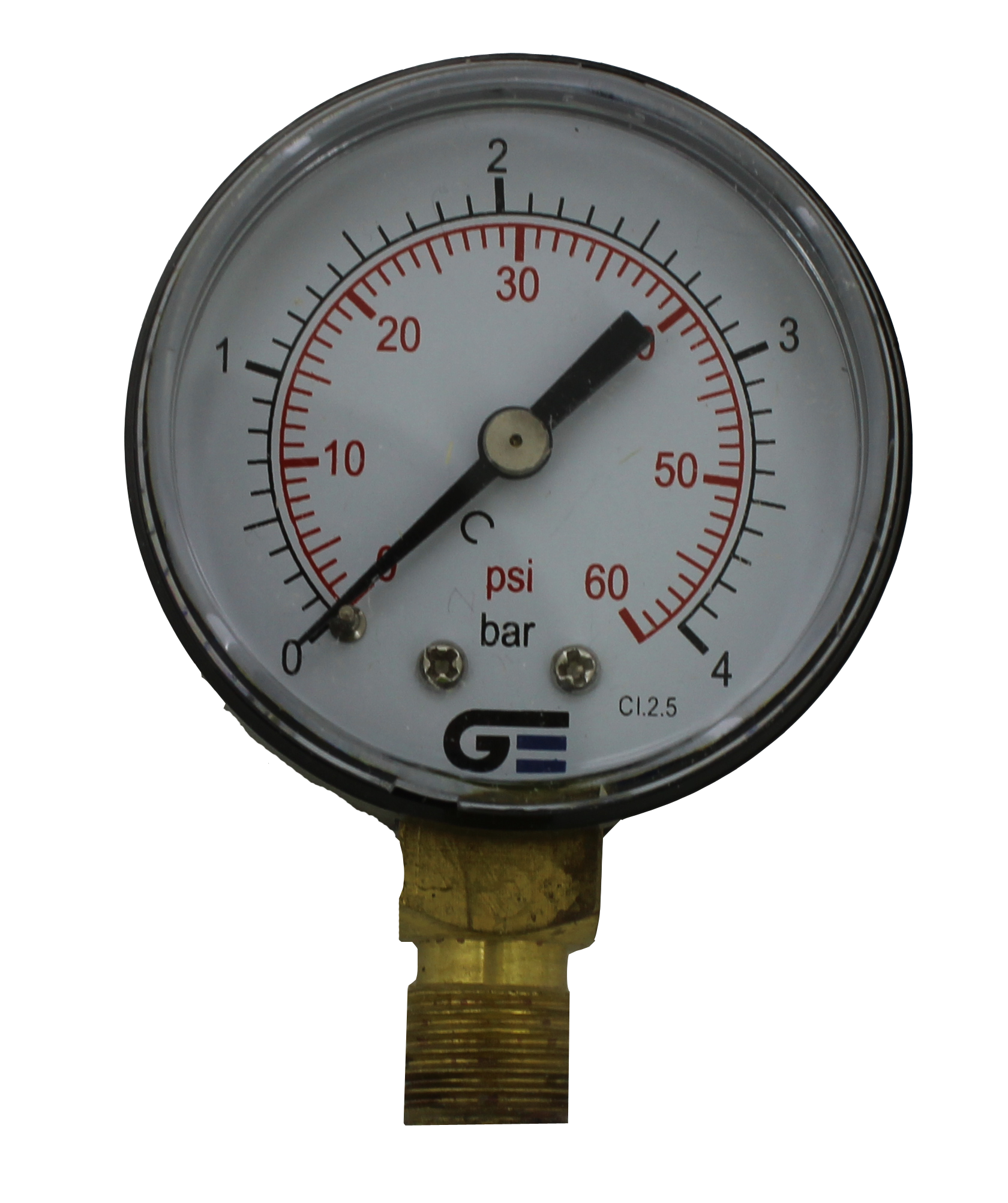 PAINEMITTARI Ø50 0-4B/60PSI G820 1/4 A