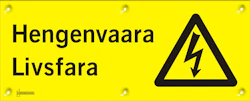 MARKERINGSSKYLT HF 2 HENGENVAARA