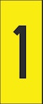 MARKING PLATE H-10 NUMBER 1 (HEIGHT 10mm)