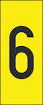 MARKING PLATE H-10 NUMBER 6 (HEIGHT 10mm)