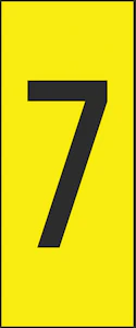 hammarprodukter Kombinationsskylt h-10 nummer 7 (höjd 10mm)