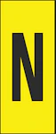 KOMBINATIONSSKYLT H-10 BOKSTAV N (HÖJD 10mm)