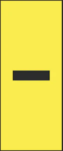 hammarprodukter Marking plate h-10 mark stroke (height 10mm)