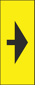 hammarprodukter Marking plate h-10 arrow left/right