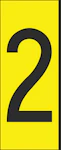 MERKINTÄKILPI H80 NRO 2 80mm PAK 10