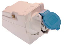 CEE SOCKET OUTLET 250V 16A 3POLE OPAL