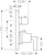 axor Täcke element hansgrohe 39700000 axor citterio