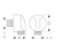 hansgrohe Wall outlet hansgrohe 27454000 fix fit