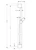 hansgrohe Shower wall bar hansgrohe 27610000 unica'c90