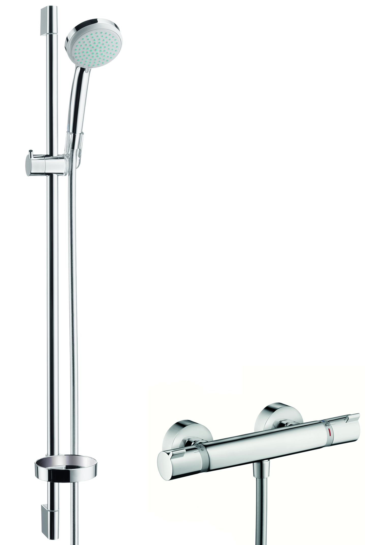 hansgrohe Duschset hansgrohe 27033000 croma 100