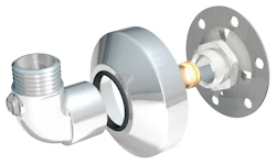 BALL VALVE ELBOW WALLFIX 12/15x1/2 MT DZR CHROME