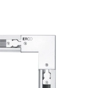 erco 3-circuit l-connector white in 3-circuit l-connector white ea